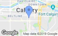 Map of Auburn Bay, AB