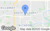 Map of Auburn Bay, AB