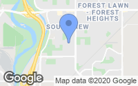 Map of Auburn Bay, AB