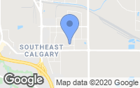 Map of Auburn Bay, AB