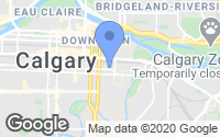 Map of Auburn Bay, AB